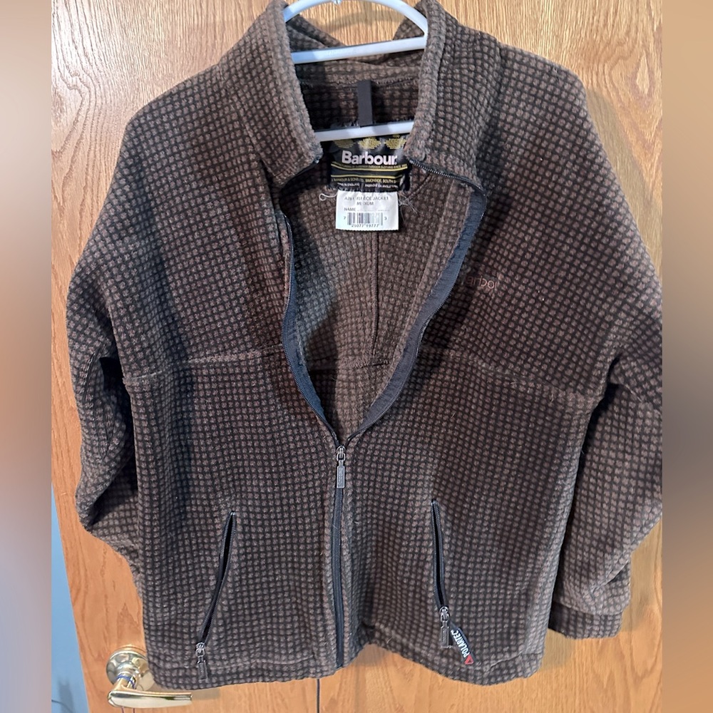 Barbour Polartec Fleece Zip Up Jacket M/Medium